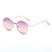 Fashionable Internet Celebrity Same Style Polarized Sunglasses For Women 6114 Korean Round Frame Sunglasses_viptrois.com
