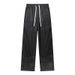 Men’s Straight Fit Casual Sweatpants – Relaxed Wide Leg, Streetwear Essentials (Black/Flower Ash/Dark Gray, M-XXXL)_viptrois.com