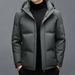 Men's Thick Detachable Hat Down Jacket, Winter New Style, Men's Middle-aged Business Casual Comfortable Warm Jacket_viptrois.com