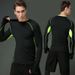 Men's clothing Tight training top for men quick drying high elasticity sports fitness wear long sleeve basketball sweat_viptrois.com