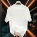 Men's Clothing Trendy Short Sleeved Pure Cotton Printed All Match Round Neck T Shirt_viptrois.com