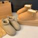 SHLIANG Thick Plush Platform Snow Boots Women Winter Keep Warm Fur Cotton Shoes Woman Suede Slip-On Ankle Botas Padded Shoes Y0074_viptrois.com