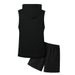 Men's Summer Casual Fashion Hooded Vest With Gradual Change Of Color Plaid Printing Personality Trend_viptrois.com