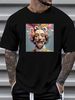 SALVADOR DALI T-SHIRT Abstract Surrealism Mens New Designer Clothes Casual Homme Unisex Versatile Graphic Streetwear Top For Everyday Wear Soft_viptrois.com