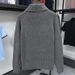 Men's Clothing Autumn And Winter Versatile Slim Men's Loose Knitted Cardigan High Collar Warm Sweater_viptrois.com