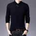 Men's Winter Korean-Style Turtleneck Wool Sweater – Thickened 60% Wool Knit Pullover With Ribbed Hem & Wrinkle-Free Treatment (M-4XL, Slim Fit)_viptrois.com