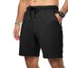 Men's Clothing Shorts Casual Elastic Waist Drawstring Five Point Shorts Summer Beach Vacation Shorts With Pockets_viptrois.com