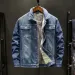 Thickened Fleece-Lined Denim Jacket Men's Loose Fit Warm Work Clothes Trendy Korean Style Versatile Plus Size Casual Wear_viptrois.com