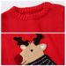 XUANMU Children's Christmas Sweater Cartoon Elk Boy Girl Sweater Fashion Trend Warm Winter Thick Sweater XB112_viptrois.com