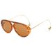 High-End Aviator Sunglasses - Double Beam Frog Mirror, Large Frame Fashion Sunglasses_viptrois.com