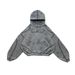 Men's Clothing Hole Hollow Patchwork Retro Long Sleeved Hoodie Jacket Hip Hop High Street Sweater_viptrois.com