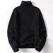Men's Clothing Sweaters Long Collar Sweaters Slim Lapel Junior High School Integrated Fleece Sweaters For Male Students Medium High Collar_viptrois.com