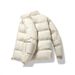 Men's Winter Padded Jacket - Thick Warm Quilted Coat, Loose Fit Casual Outerwear For All-Day Comfort (Black, Pink, Khaki, Light Blue)_viptrois.com
