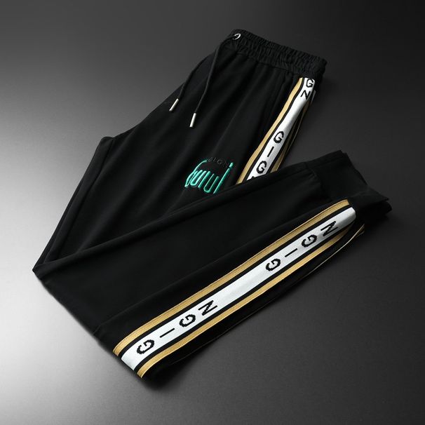 Men's casual embroidered leggings_viptrois.com