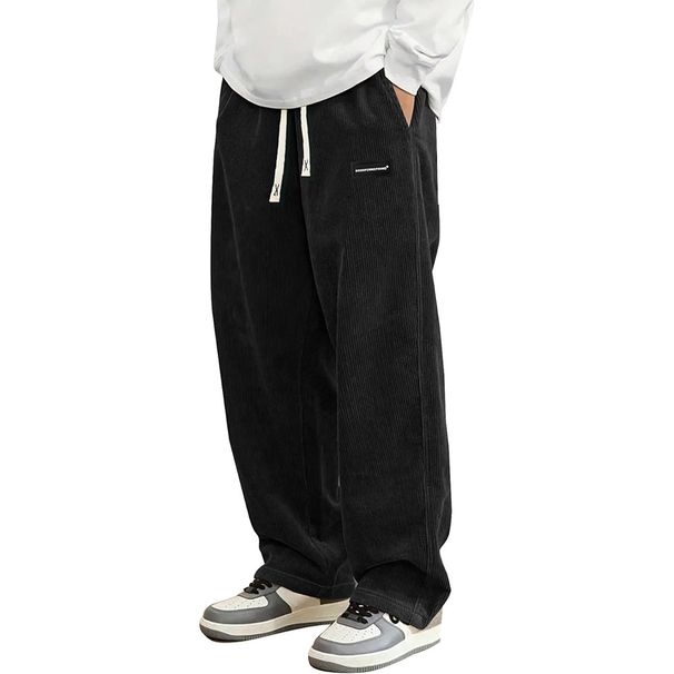 Casual Pants Men's Loose Leggings Sweatpants Trendy Versatile Long Pants_viptrois.com