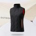 Winter-Ready Quilted Vest For Men & Women – Stand Collar Windproof Padded Sleeveless Jacket | Polyester Shell | Unisex Outdoor & Gym Wear_viptrois.com