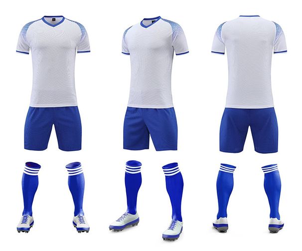 Men's Clothing Fast wholesale adult children's short-sleeved suits sports team uniforms printed number football uniforms training suits men and women_viptrois.com