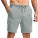 Men's Casual Drawstring Shorts – Lightweight Summer Sports Pants (Black/White/Khaki/Navy Blue, S-3XL)_viptrois.com