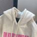 Autumn And Winter New High-end Men's Niche Casual Velvet Thickened Loose Couple Hooded Sweater Jacket Women_viptrois.com