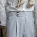 Men's Clothing Commuter Gentleman's Outfit All Match Spring And Autumn Personality Casual Trousers High Waist Straight Trousers Retro Trend_viptrois.com