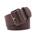 Fashionable and generous buckle wo's wide waistband elegant decoration with down jacket windbreaker jeans belt for_viptrois.com