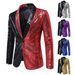 2024 Performance Dress Color Paired Sequins Suit Nightclub Men's Hosting Master Cinema Coat European Size_viptrois.com