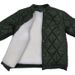 Men's Genuine Sheepskin Lined Winter Coat – Double-Breasted Fleece-Lined Jacket With Shearling Collar (Military Green, Sizes 32-36" Chest)_viptrois.com