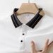Men's Clothing Short Sleeved Polo Shirt Summer New Style Lapel Business Casual All Match Middle Aged Loose T Shirt Can Be Sent On Behalf Of_viptrois.com