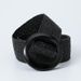 New Bohemian Candy Color PP Grass Woven Elastic Belt Resin Round Buckle Decoration Women's Wide Waist Cover_viptrois.com