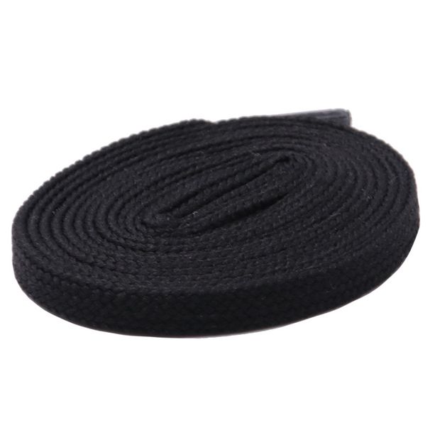 Shoelace Flat Double Polyester 6mm Solid Color Shoelace_viptrois.com