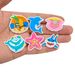 20 Sets Of Summer Style Shoes Flower Shoe Buckle PVC Accessories Sandals Decorative Buckle I-button Shoe Accessories_viptrois.com