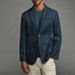 Men's Suede Slim Fit Single-breasted Blazer Jacket For Autumn & Winter - Waterproof & Windproof Business Casual Suit_viptrois.com