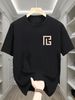 Men's 100% Cotton Stretch Fabric T-Shirt Casual Round Neck Short Sleeve With Print Ideal Gift Comfortable And Breathable For All Seasons Gift For Men_viptrois.com