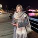 Premium Atmosphere Scarf Women's Winter 2025 New Versatile Thickened Mohai Plush Scarf_viptrois.com