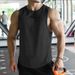 2024 Leisure Quick Drying Tank Men's Sleeveless Kam Shoulder Straddle Basketball Training Sports Running Trendy Top_viptrois.com