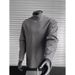Black Regular Shoulder Full Cotton Long Sleeve T-Shirt For Men, Autumn And Winter Heavyweight Crew Neck Sweatshirt,_viptrois.com