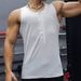Men's Clothing Knitted Vertical Strip Fitness Sports Leisure Slim Vest Sleeveless Wide Shoulder Vest Men_viptrois.com
