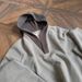 Men's Clothing Cleanfit Grey Sweatshirt Men's Hooded Autumn And Winter Wool Stitching Design Niche Loose Casual Jacket_viptrois.com