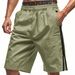 Men's Side-Zip Cargo Shorts – American Hip-Hop Style 5-Inch Inseam Beach & Streetwear Shorts_viptrois.com