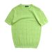 Summer Men's Hollow Knitted Short Sleeve T-shirt Men's Fashion Brand Ice Silk Round Neck Thin Solid Color Half Sleeve Summer Men's T-shirt_viptrois.com