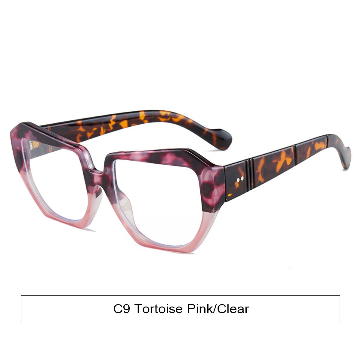 Men's Sunglasses Contrast Color Cat Eye Sunglasses For Women High End Summer Internet Celebrity New Large Frame Anti Ultraviolet_viptrois.com