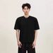 Simple Casual Short Sleeved T-shirt For Men In Spring And Summer, Loose Shoulder Men's T-shirt, Solid Color, Versatile,_viptrois.com