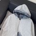Reversible Zip-Up Hoodie For Men – Oversized Dual-Wear Streetwear Jacket, Black & Gray, M-2XL, Unisex Heavyweight Pullover With Hood_viptrois.com