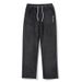 Men's Casual Drawstring Fleece-Lined Pants With Embroidery Design - Slim Fit Straight Leg Winter Trousers For Daily Wear_viptrois.com