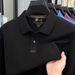 Nordmann Spring And Autumn Solid Color Long Sleeve Business Casual Polo Shirt Sports Fashion Breathable Versatile Pure Cotton_viptrois.com