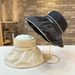 Foldable UV Resistant Sunshade Women's Spring And Summer Outings, Covering Face, Fisherman Protection, Large Brimmed Net_viptrois.com