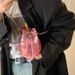 Mini Bag Sequined Bucket Bag Girls Small Bag Summer New Version Shoulder Crossbody Chain Bag Children's Parent Child Bag_viptrois.com