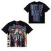 Double Sided Skull Basketball Player Graphic Short Sleeve T-shirt Men Loose Crew Neck Hip Hop Streetwear Black Cotton Casual Tee Top_viptrois.com