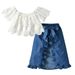 Mother & Kids Cross-border children's clothing spring and autumn small and medium-sized girls lace tops and tuxedo skirt suits one piece drop shipping_viptrois.com