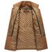 Men's Wool Blend Overcoat - Business Casual Trench Coat With Detachable Lining (Black/Navy/Wine, M-5XL)_viptrois.com